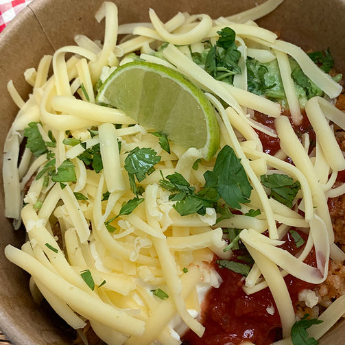 Mexican Food Rice Box from Hungry Chihuahuas Mexican Takeaway in Basingstoke