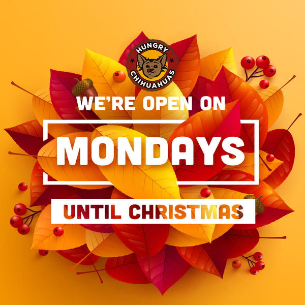 🔥No more Monday blues! We're now open on Mondays! 😱🎉